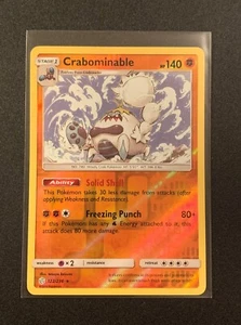 Crabominable | 122/236 | Holograma Inverso Raro | S&M: Eclipse Cósmico | Juego de cartas coleccionables Pokémon - Imagen 1 de 3