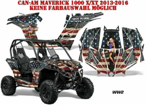 KIT GRÁFICO DE DECORACIÓN DE CARRERAS AMR UTV CAN-AM COMMANDER, INMAVERICK 2/2W2 B - Imagen 1 de 10