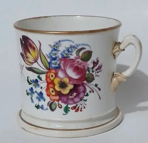 Antique Staffordshire Porcelain Mug Cup Dated 1846 Mary Lucy Broken/Repaired - Picture 1 of 12