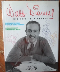 Walt Disney His Life in Pictures by Russell Schroeder Hardcover - Imagen 1 de 1