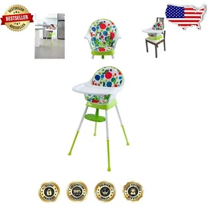 3-in-1 The Very Hungry Caterpillar High Chair: Convertible Booster & Youth Seat - Picture 1 of 11