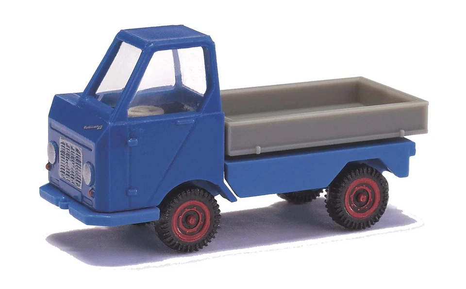 Busch Multicar M22 blau Modellfahrzeug H0 Spurweite für Ihre Modellbahn - Bild 1 von 1