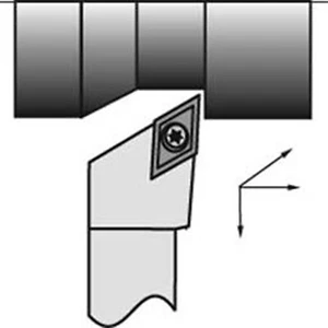 SDJCL 08-2A Turning Toolholder LH 1/2" SHK 4.00" -3Deg Lead DCxx 21.5x Inserts - Picture 1 of 1