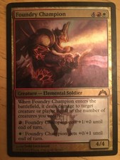 Foundry Champion Magic MtG x1 Gatecrash  Foil 2013
