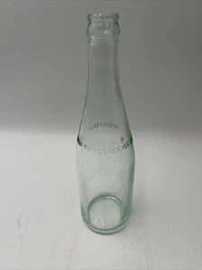 Antique/ Vintage Star Union Peru Illinois Clear Glass Embossed Bottle - Picture 1 of 7