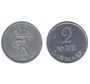¡Juego de 80 monedas de mineral danesas KM840.2 (F-XF) de Dinamarca! 🇩🇰 ¡Envío gratis! - Imagen 1 de 1