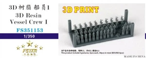 Five Star 351153 1/350 3D Resin Vessel Crew (1) - Picture 1 of 3