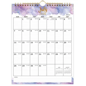 2024-2025 Calendar - Monthly Wall Calendar 2024-2025 8.5" x 11" Jul. 2024 - D... - Picture 1 of 7
