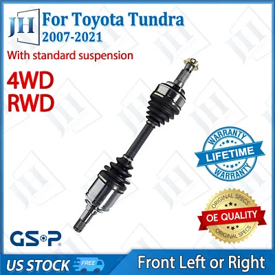 OE Front Left / Right CV Axle Shaft For 2008-2022 Toyota Tundra Sequoia RWD 4WD - Image 1 of 4