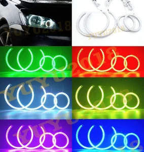 Anillo halo RGB para Mitsubishi lancer IX 9 2004-07 sin proyector LED ojo de ángel DRL - Imagen 1 de 17