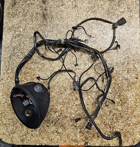 BMW AIRHEAD R80 HEADLAMP SHELL AND WIRE HARNESS - Picture 1 of 8