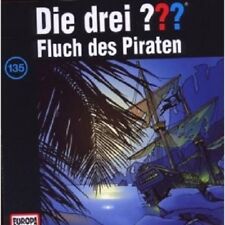 DIE DREI ??? "FLUCH DES PIRATEN (FOLGE 135)" CD NEUWARE