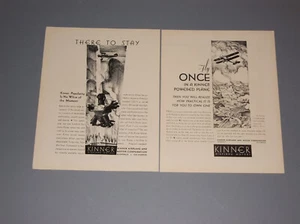 2 1930 KINNER AIRPLANE MOTORES ADS MOTORES RADIALES DE CINCO CILINDROS - Imagen 1 de 1