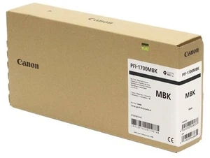 Original Canon PFI-1700MBK Mattschwarze Tinte 700ml (0774C001) für PRO Serie - OEM - Bild 1 von 1