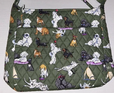 NWT Vera Bradley XL Crossbody Purse Bag Dog Park Dogs - Image 1 of 4