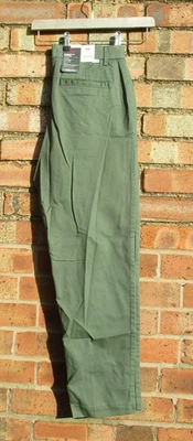 Pantalones de mezclilla chinos esenciales para mujer Levi's pantalones salvia 30" cintura 29" pierna nuevos con etiquetas Foto 1 de 4