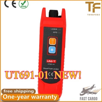 NEW UNI-T UT691-01 Visual Fault Locator Uses 650nm Visible Redlight IP54 of AP - Image 1 of 4