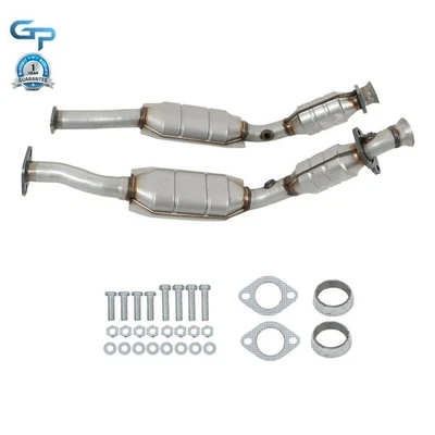 Par de convertidores catalíticos izquierdo+derecho para Lincoln Town Car 2003-2011 4,6 L Foto 1 de 4
