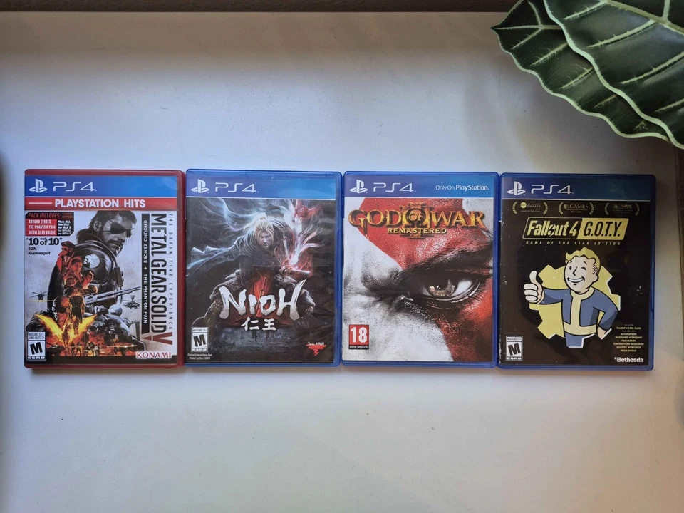 Metal Gear Solid V, Nioh, God of War III, Fallout 4 G.O.T.Y. Bundle PS4 - Image 1 of 4