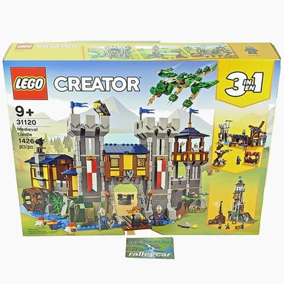 LEGO 31120 Medieval Castle Creator 3 in 1 Black Falcon Guard Sealed Retired 2024 - Image 1 of 4