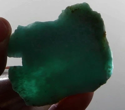 98Ct Natural Mozambique Green Blue Amazonite Facet Rough Specimen YAS1954 - Image 1 of 3
