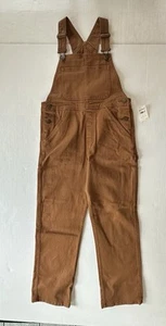 Hanna Andersson Brown Denim Overall, size 140, NWT - Picture 1 of 3