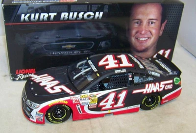 1:24 ACTION 2014 #41 HAAS AUTOMATION CHEVY SS SHR KURT BUSCH 1/2016 NIB - Image 1 of 4