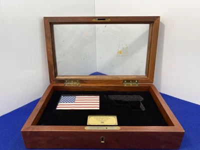 Colt .25 Auto Golden Tribute Armed Forces Presentation Case w/ Key - Image 1 of 4