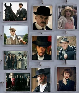 Personajes Peaky Blinders, Llavero fotográfico / etiqueta bolsa, plástico transparente, - Imagen 1 de 32