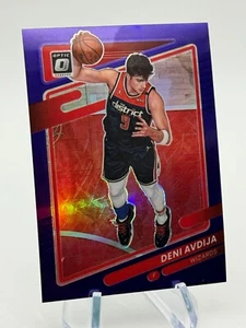 2021-22 Panini Donruss Optic Deni Avdija #92 Purple Holo Washington Wizards - Picture 1 of 2