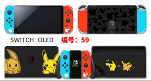 Vinyl Decal Skin Sticker Protector for Nintendo Switch OLED Pikacu #59 - Picture 1 of 1