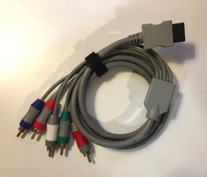 6FT HD TV Component RCA Audio Video AV Cable Cord Plug for Nintendo Wii U / Wii - Picture 1 of 3