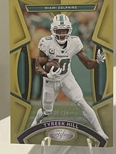 2023 Panini Certified TYREEK HILL Gold #/15 Miami Dolphins