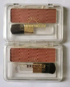 2X Bonne Bell Sunbronzer Powder Blusher Terracotta Shade, Please Read - Picture 1 of 1