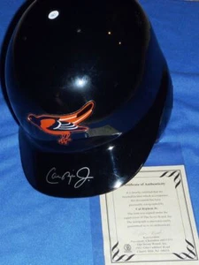 CAL RIPKEN JR. AUTOGRAPHED BALTIMORE ORIOLES ON FIELD ABC FS BATTING HELMET COA - Picture 1 of 6