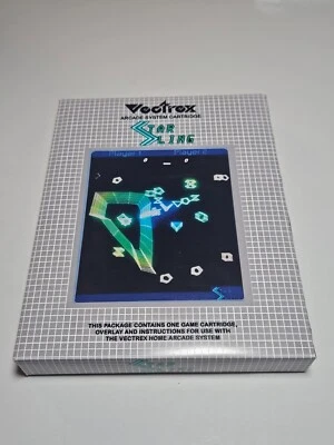 Vectrex - Star Sling - Complete Boxed Game Rare Title in Smoke Cart by Vectorzoa - Image 1 of 4