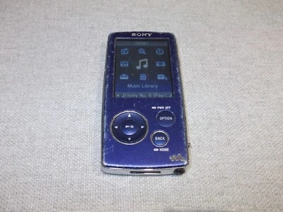 Sony NWZ-A816 8GB MP3 Walkman Player - Blue - Digital Media Player  - FAULTY - Image 1 of 4