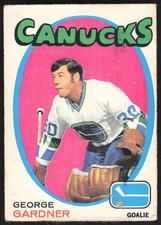 1971-72 O-Pee-Chee OPC Various Conditions George Gardner Vancouver Canucks #235