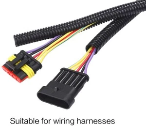 Lote de manguitos de cable protectores de cable protectores de cable de cable de tubo - Imagen 1 de 13