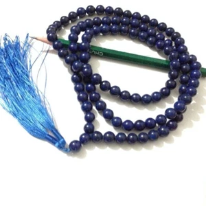 Nuevo 6mm Budista Tibetano Lapislázuli Mala/Rosario 108 Cuentas - Imagen 1 de 12