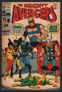 THE AVENGERS #68, 1969, Marvel Comics, VF+ CONDITION, ULTRON! - Picture 1 of 1