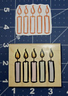 Hero Arts Bold Birthday Candles E1212 Five Happy 5th Wood Mounted Rubber Stamp