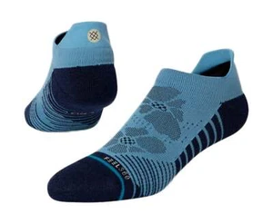 Stance Feel 360 - Flower Fields Tab Golf Blue Ankle Socks M258C20FLO-BLU - Picture 1 of 10
