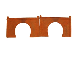 Hornby R8510 OO Gauge Single Brick Tunnel Portal x2 (OO Scale) Unboxed - Foto 1 di 2