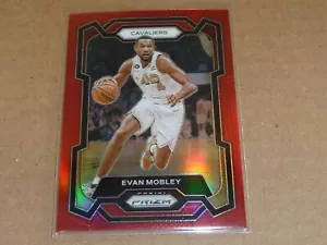 2023/24 Panini Prizm EVAN MOBLEY RED PRIZM CAVALIERS 217/299 N2577 - Picture 1 of 1