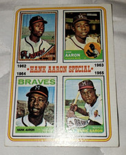 1974 Topps #4 Hank Aaron Special