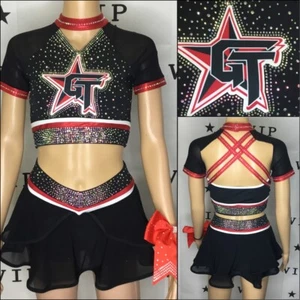 Cheerleading Uniform Allstars Gymtyme Adult Small - Picture 1 of 8