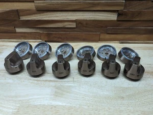 GE OEM CAFÉ RANGE/OVEN BRUSHED BRONZE CONTROL KNOB 223C7619P015 Good Used Cond. - Picture 1 of 6
