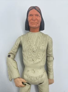VINTAGE 1967 Marx 12" Geronimo Action Figure Johnny West Series - Picture 1 of 5