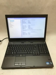 Dell Precision M4600 15" Laptop Intel i7-2620M 2.7GHz 4GB RAM NO HDD/Caddy - -DW - Picture 1 of 7